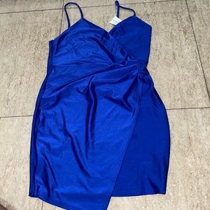 Never worn beautiful royal blue dress